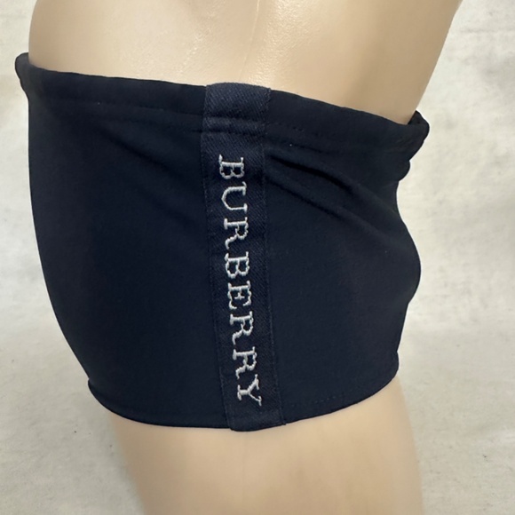 Burberry Logo Swimsuit Medium Gently worn 80% nylon / 20% spandex 34-40" waist - Picture 5 of 8